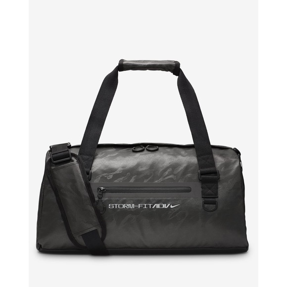 NIKE Pro Storm-Fit ADV Duffle Bag(38L) Blk Reflective Silver FZ6367 010 - New - Picture 1 of 7
